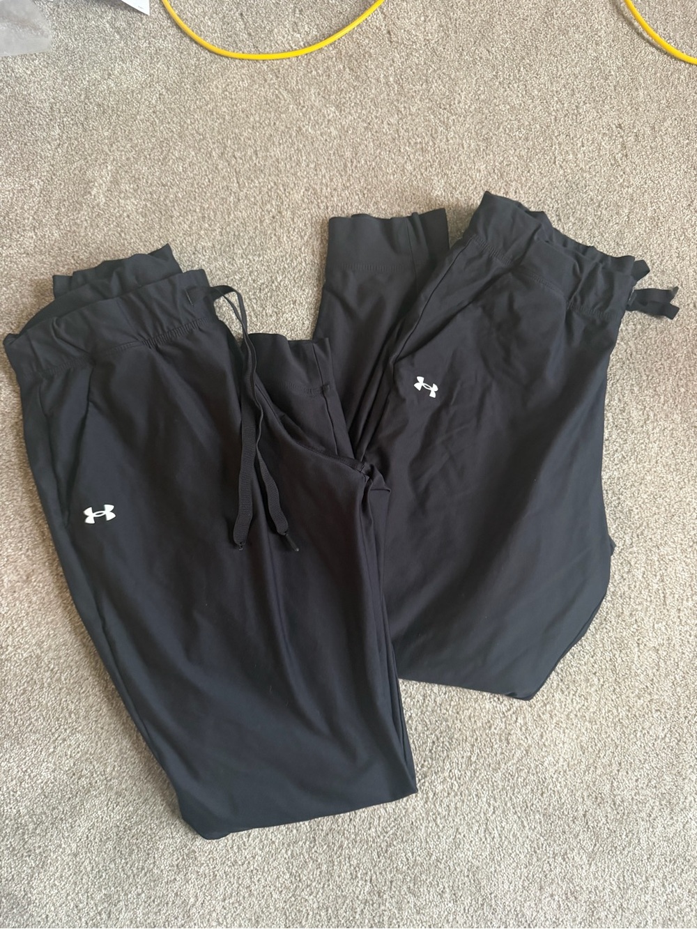 Under Armour Black Women’s Athletic Jogger Pants - Dual Pair